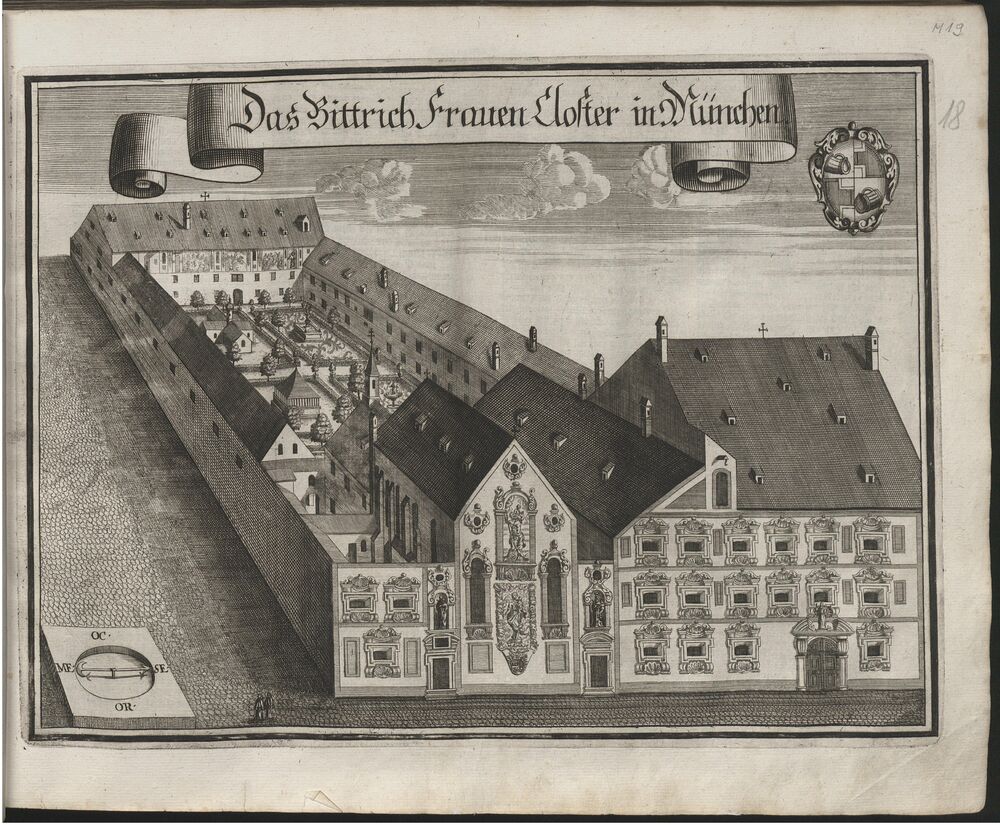 München, Kirche und Kloster des ehem. Pütrich-Regel-Hauses