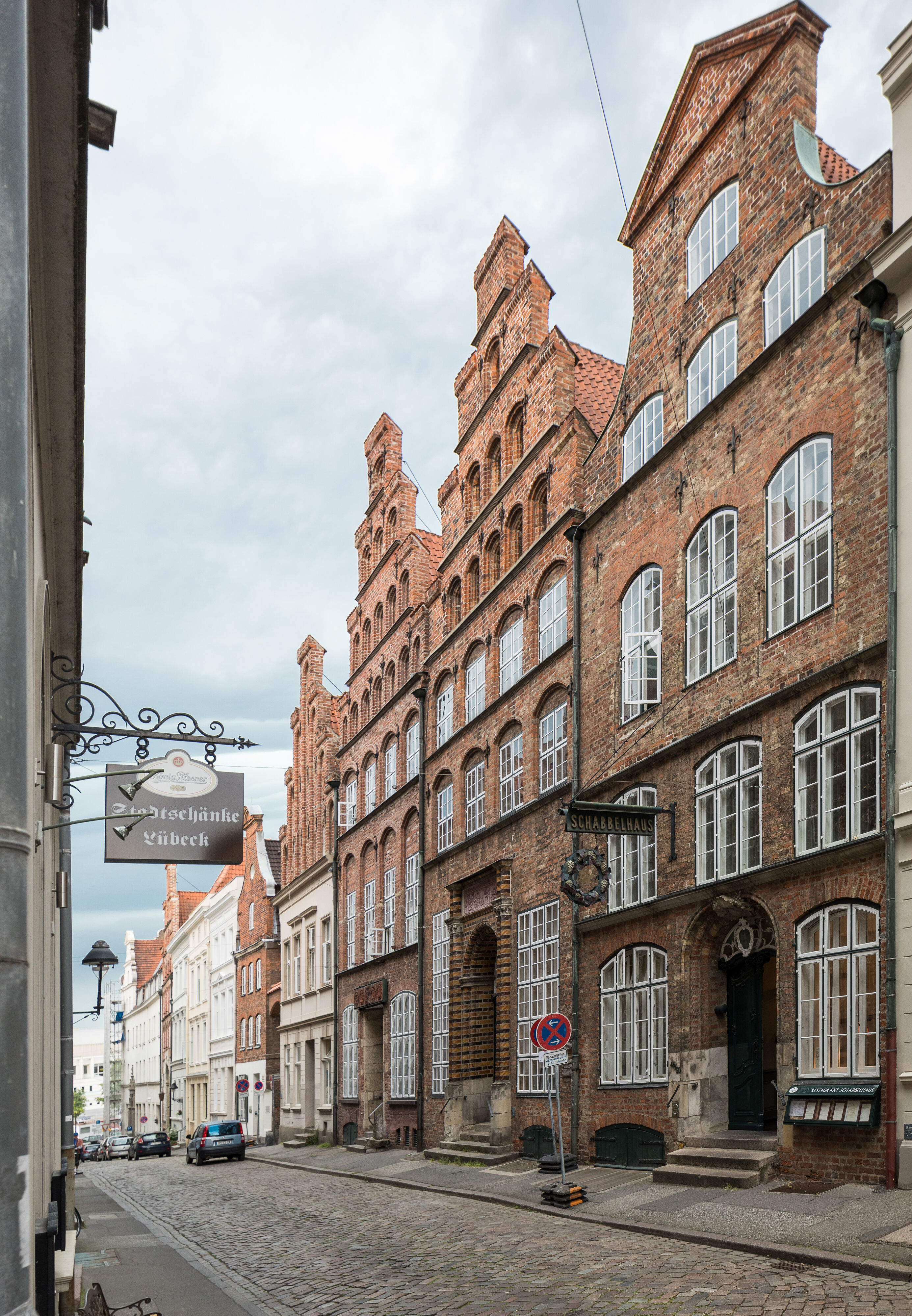 Schabbelhaus" in der Mengstraße in Lübeck