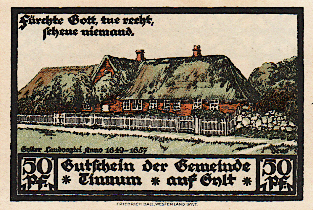Alte Landvogtei Tinnum 1921
