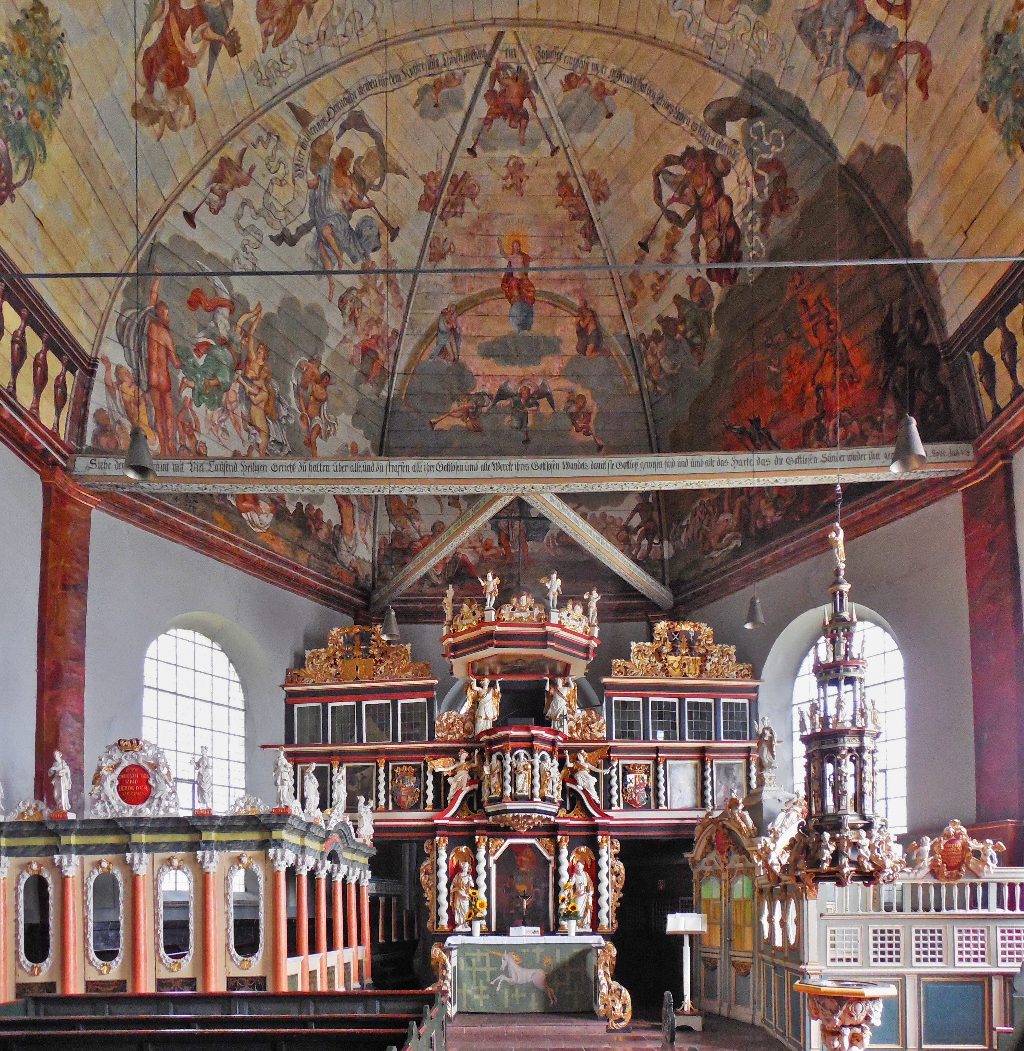 St. Pankratius Inneres nach Osten