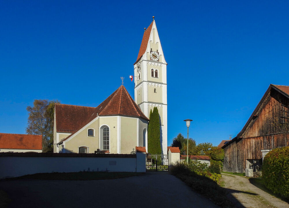 Untermühlhausen, Pfarrkirche St. Benedikt