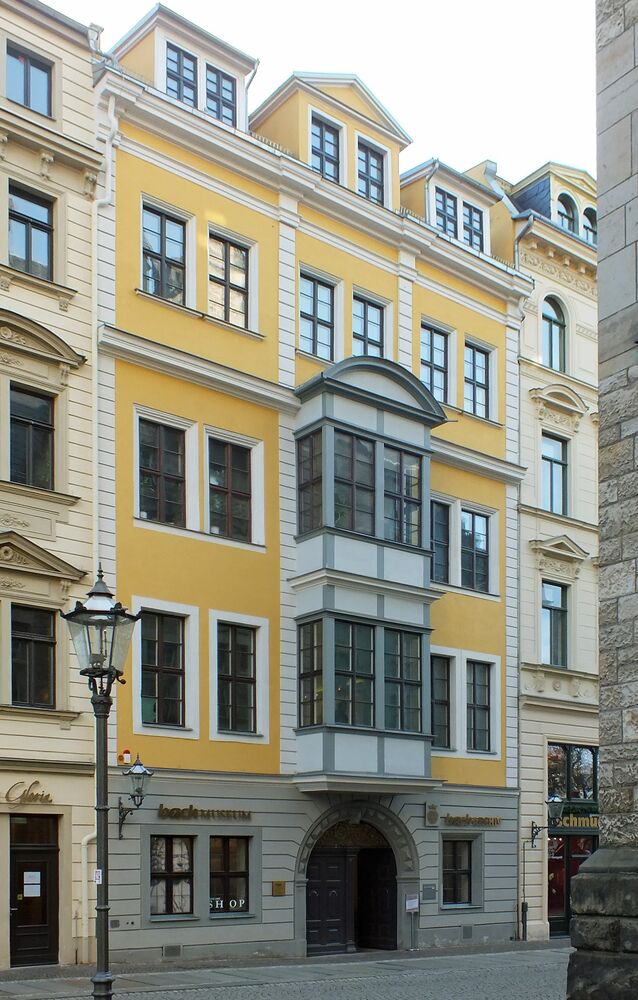 Leipzig, Bosehaus, Fassade