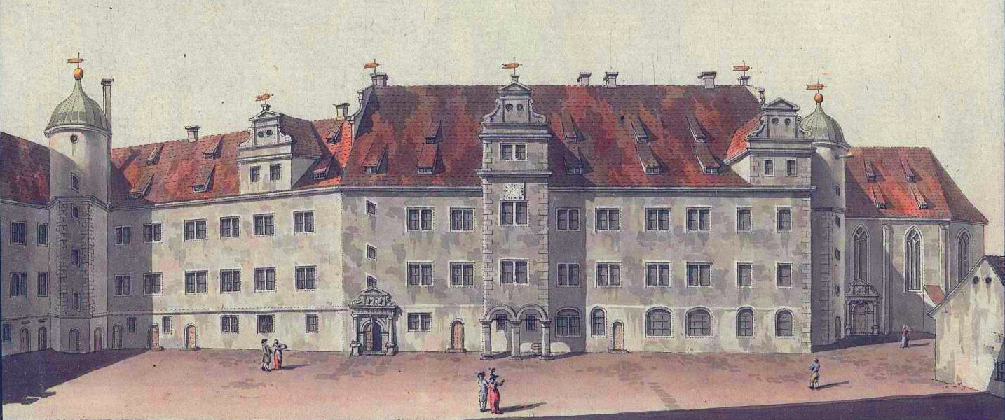 Schloss Lichtenburg um 1792