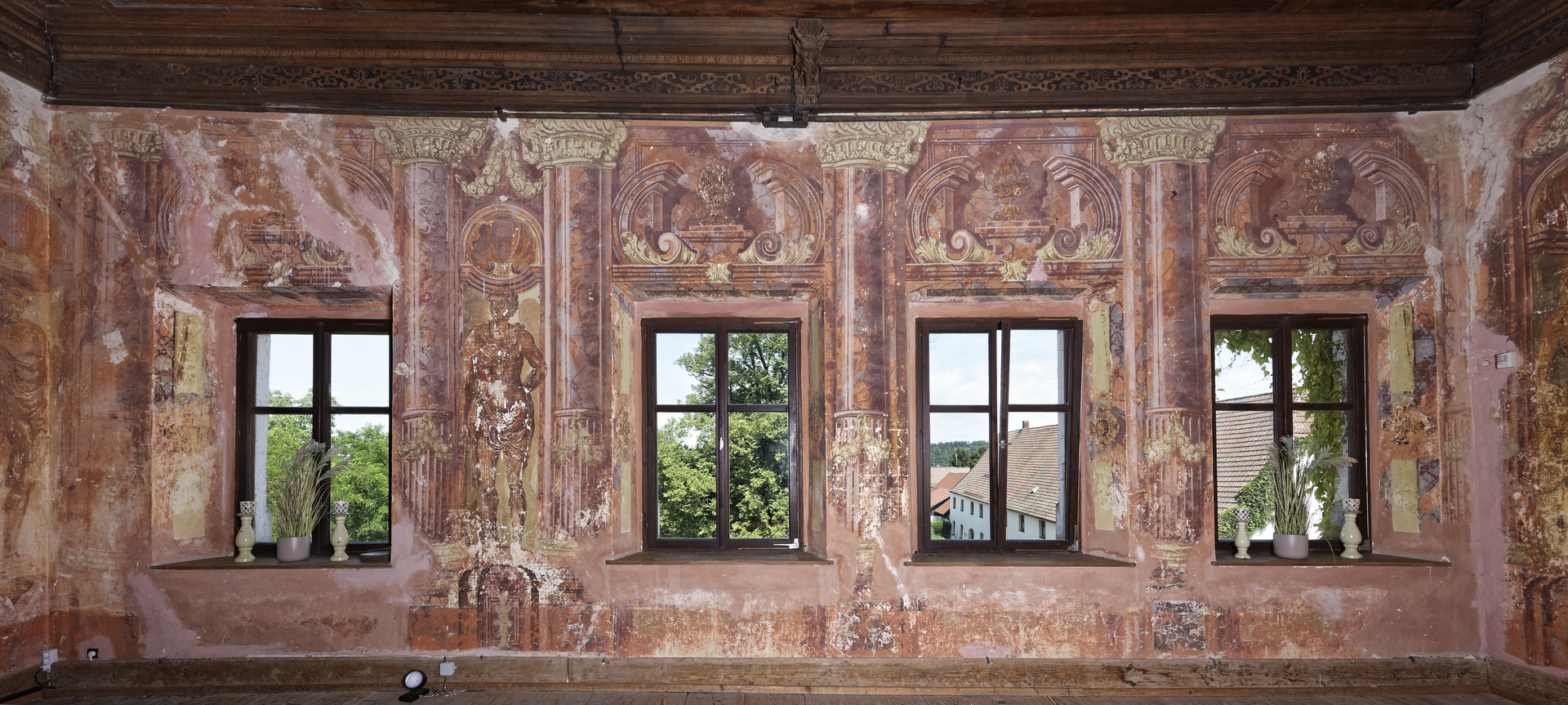 Rittersaal, Nordwand