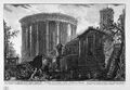 Giovanni Battista Piranesi: Veduta del tempio della Sibilla in Tivoli