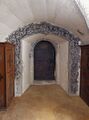 Raum 1.02 des Reichsstädtischen Archivs, Portal an der Nordwand