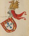 Landshut_Stadtresidenz_OG_8_Ahnengalerie_BSB_Wappenbuch_1530