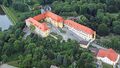 Schloss Ballenstedt, Ballenstedt: Luftaufnahme aus südöstlicher Richtung
