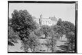 Schloss Ortenburg, Ansicht von Westen (historische Aufnahme)