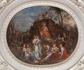 Minerva, Apoll und die Musen
