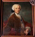 Porträt des Barons Wilhelm Ferdinand Bachoff (1708-1739)