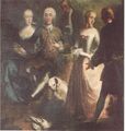 Detail aus Familienkonferenz im Grünen, Leutkirch im Allgäu, Schloss Zeil