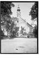 Schlosskirche Mariä Heimsuchung, Ansicht von Südosten, historische Aufnahme