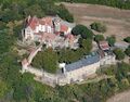 Ronneburg, Luftbild von Süden