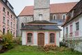 Memmingen, Gartenpavillon des Hermanbaues, Zangmeisterstrasse 8