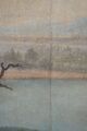 Landschaft mit Architekturruine, Detail unten links