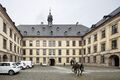 Fulda, Residenzschloss, Innenhof, Blick nach Südwesten