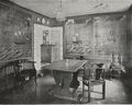Alt-Flensburger Haus 1915, Stube mit Marinebildern um 1700..