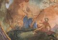 Detail links: Der Flussgott Eridanus thront über eine Gruppe.