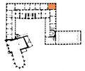 Grundriss 3. OG Schloss Altenburg
