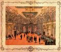 François Stroobant, "Intériere de la Redoute. A Aix la Chapelle", Lithographie, 18,8 x 23,2cm, 1848.