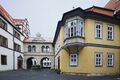 Nordflügel und Fachwerkbau mit Verbindungsgang