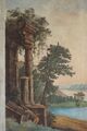 Landschaft mit Blick auf Stralsund, Detail unten links